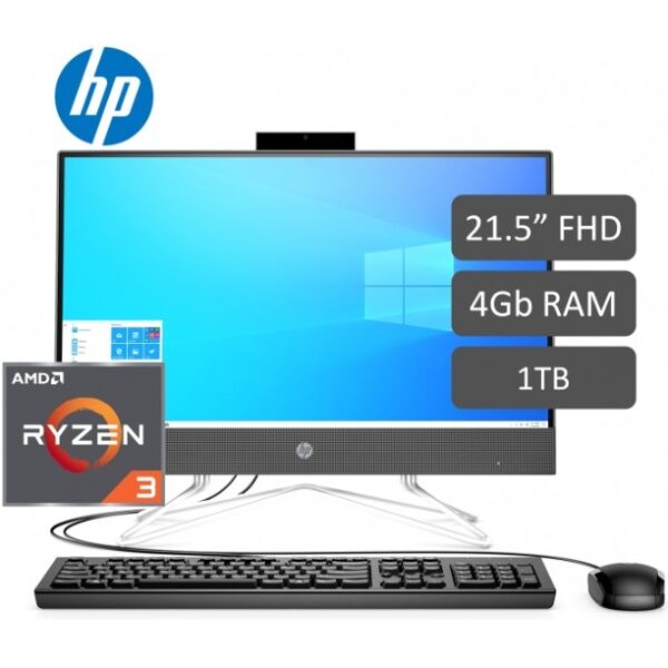 HP ALL IN ONE 22-dd0018la RYZEN 3 3250U - Imagen 2