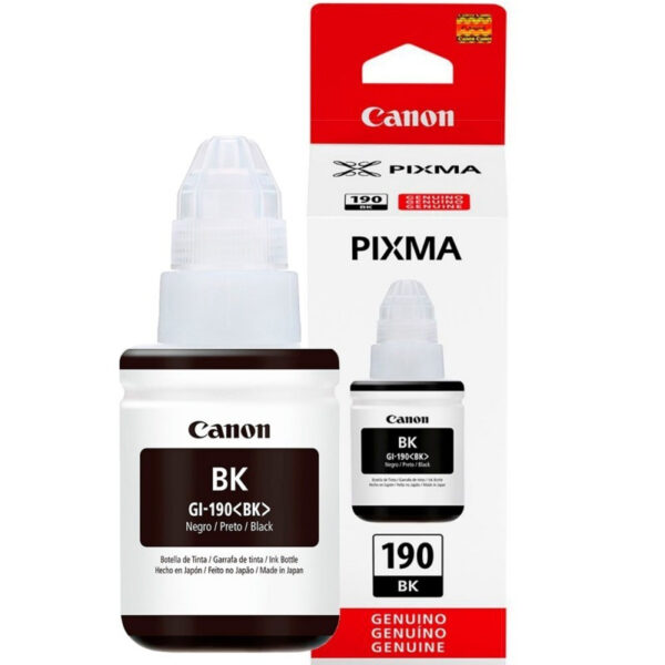 TINTA CANON 190 NEGRO