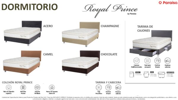 2 PL. ROYAL PRINCE DORMITORIO - Imagen 2