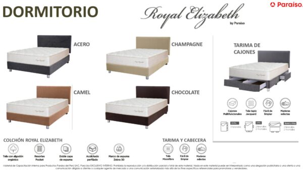 QUEEN. ROYAL ELIZABETH DORMITORIO - Imagen 3