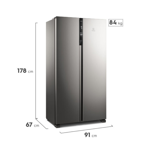 ELECTROLUX 436 LT. ERSA44V2HVG GRIS - Imagen 2